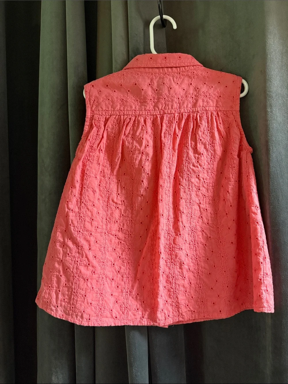 Gap Eyelet Sleeveless Top